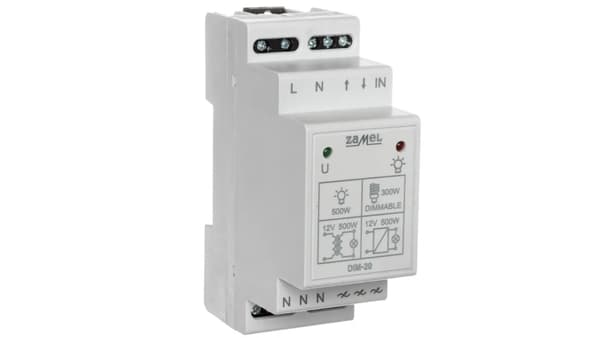 Zamel Belysningsdæmper 230V 40-500W DIM-20