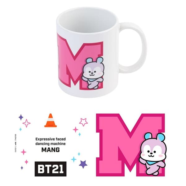 BT21 - Keramikkrus 350 ml INSIDE MANG