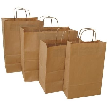 NC Kuvert PÅSAR 240 X 100 X 320 MM ECOBAG BRUN 1 ST.