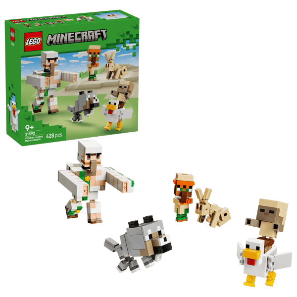 LEGO MINECRAFT - KYCKLINGRYTTA ÖKENATTACK #21592