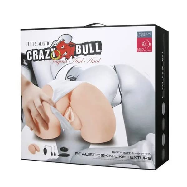 Falsk fitta dubbel masturbator vibration