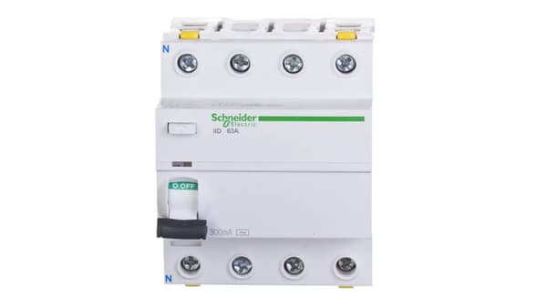 Jordfelsbrytare 4P 63A 0.3A typ AC IId A9Z14463
