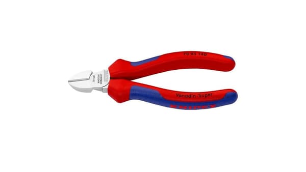 KNIPEX sivuleikkurit kromattu 140 mm