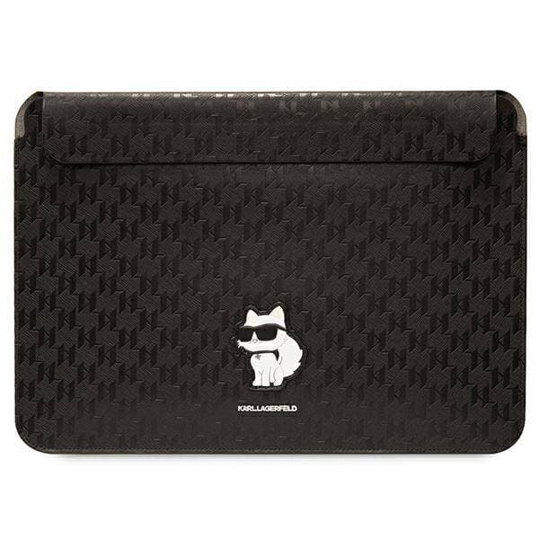 Karl Lagerfeld Sleeve KLCS14SAKHPCK 14\" sort/sort Saffiano Monogram Choupette