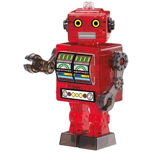 Krystalpuslespil Robot rød