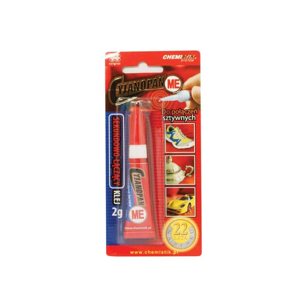 Lim Cyanopan ME 2ml til stive koblinger