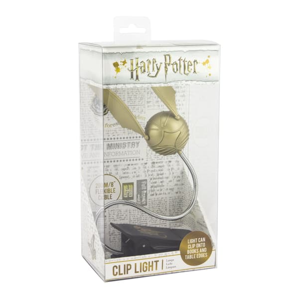 PALADONE Harry Potter Gylden Lyn-klemme Boglampe V2