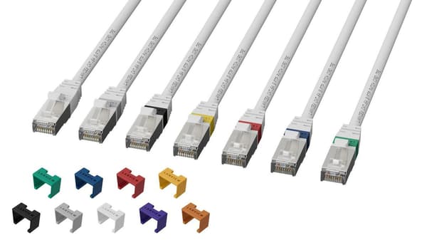 Lanview CAT6A S/FTP 5m Hvid LSZH, HIGH-FLEX