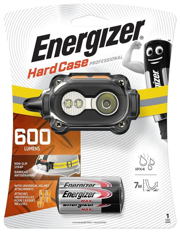 LAT.ENERGIZER HEAD HEAD HARD CASE 600 lumenia