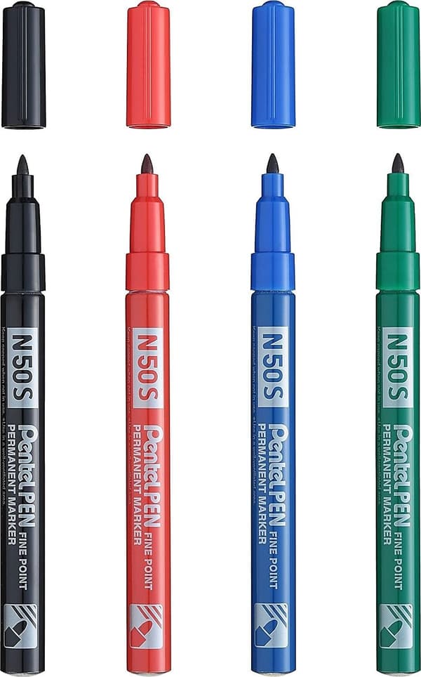 Permanent marker Pentel Pen N50S blå