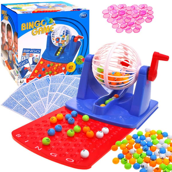 BINGO Pædagogisk Numerisk Familiespil GR0251