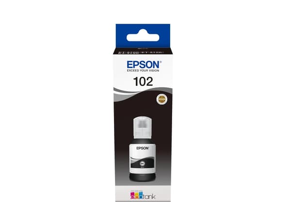 Epson Blæk 102 - Sort