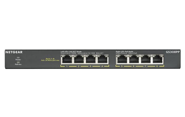 Kytkin Netgear GS308PP-100EUS RJ-45