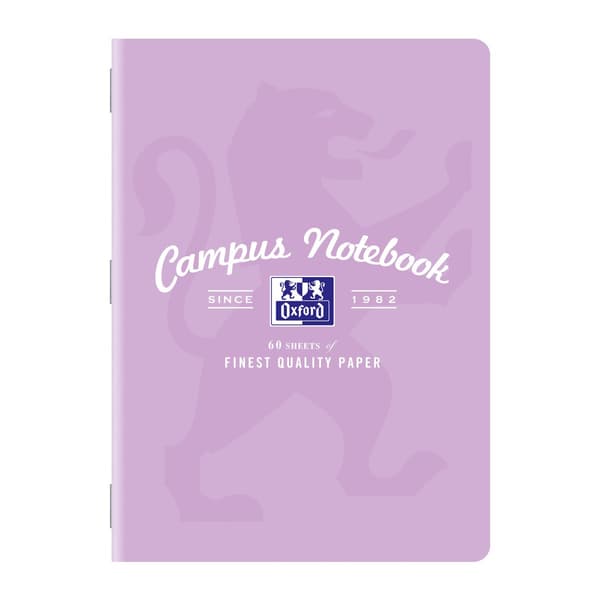 Oxford Notesbog Oxford A5 60 kort ternet 90g Pastel