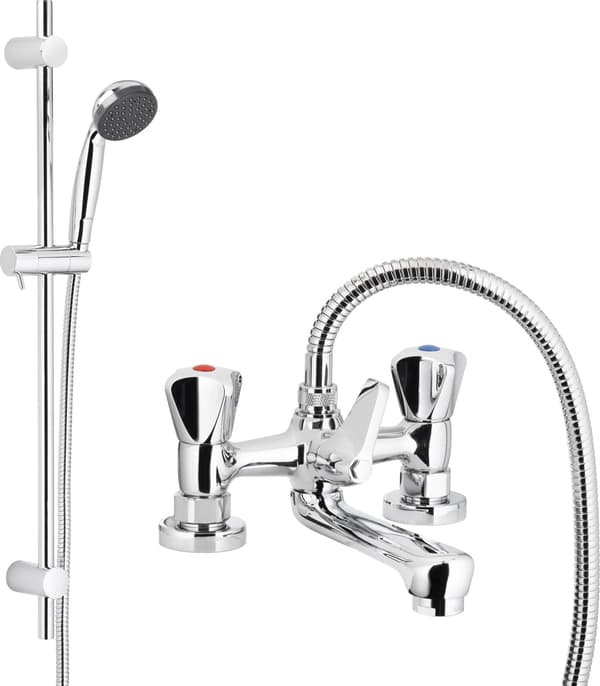 Badekararmatur KFA Standard 2-huls krom (305-312-00)