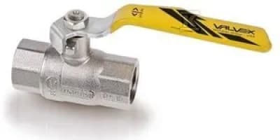 FORNICKELT GAS KUGLEVENTIL 4TECH -DN25-DS