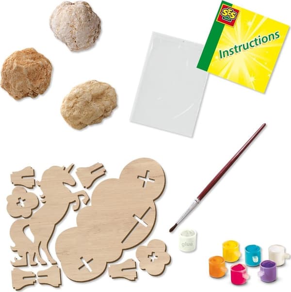 Hantverksspel SES Creative Geodes Galaxy Unicorn Dekorativa Stenar