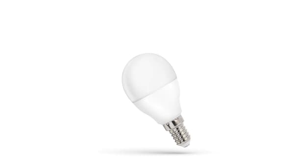 Spectrum LED KUGLE E-14 230V 8W WW SPECTRUM unihimp