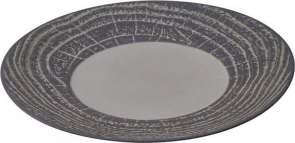 Arborescence lautanen litteä 28 cm harmaa