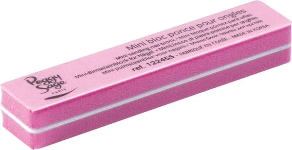 Peggy Sage Mini Polerblock Gummi Dubbelsidigt (122455)