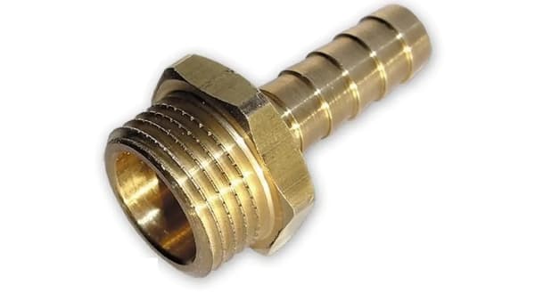 Nippa 9mm GZ 1/2\" Bradas messinki