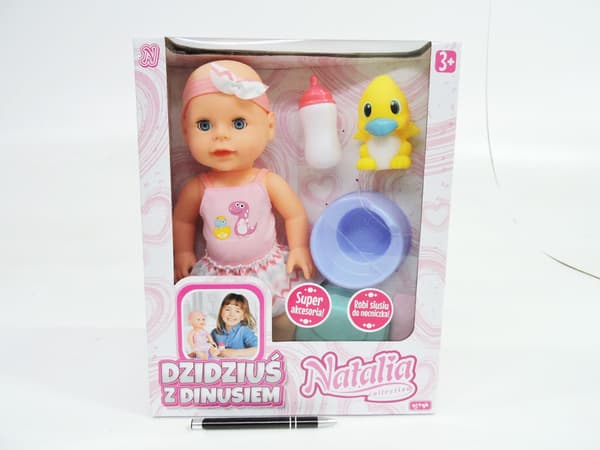 Docka Natalia baby för dropp 33 cm