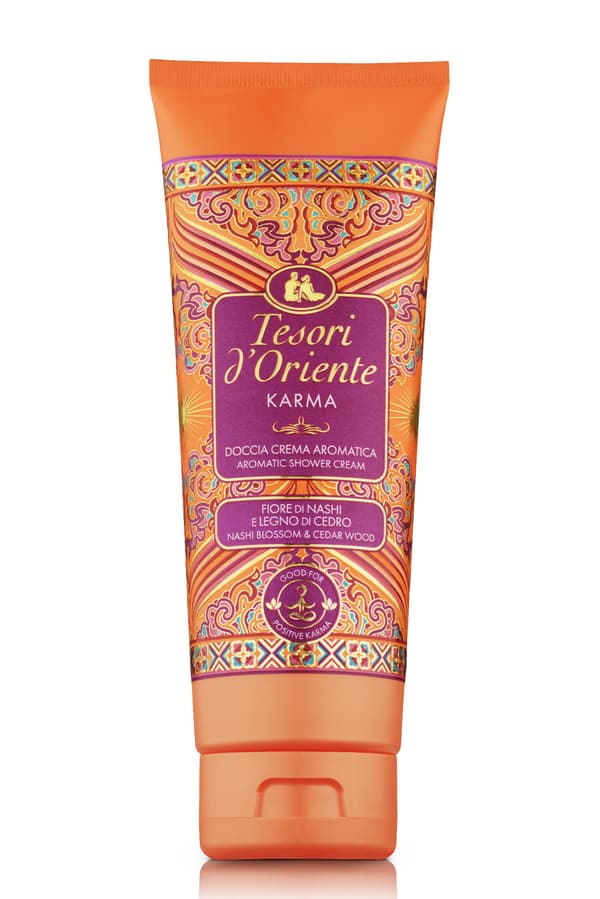 TESORI D`ORIENTE Kräm Duschgel Karma - Nashiblomma & Cederträ 500ml