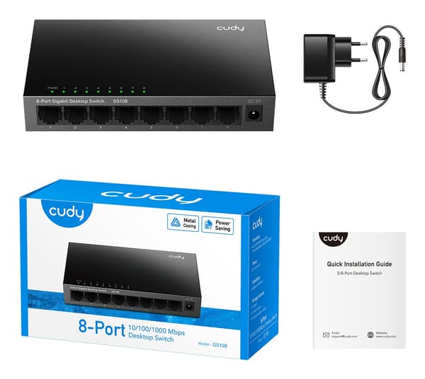 Switch Cudy GS108