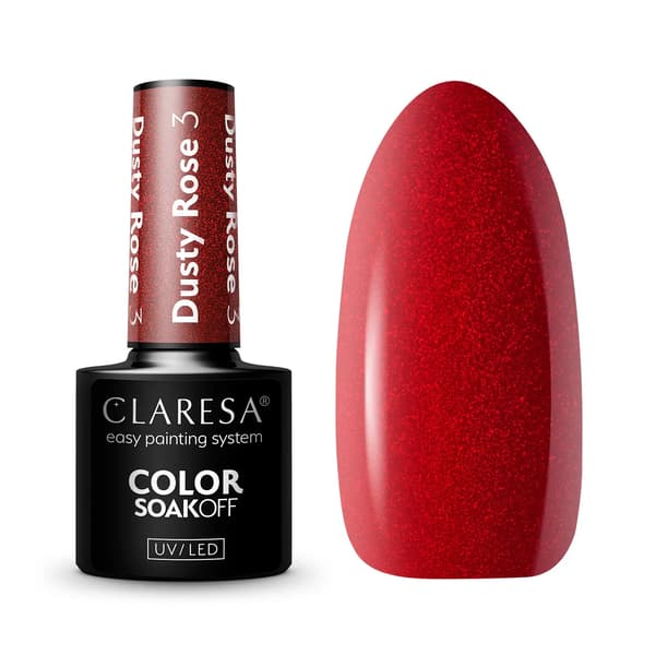 Claresa Nagellack Dusty Rose 3 5g