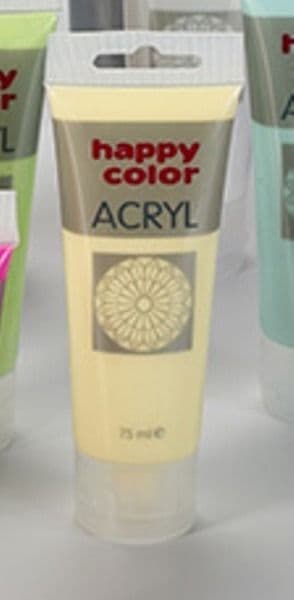 Akrylfärg 75ml slog HAPPY COLOR