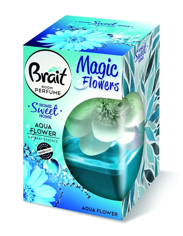 Brait Magic Flower Dekorativ Luftfrisker Aqua Flower 75ml