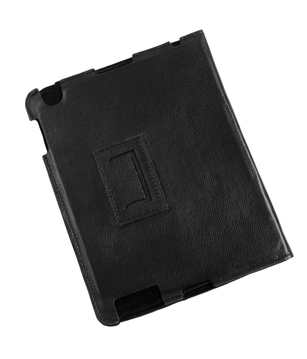 Quer-tablettikotelo Apple iPad 2:lle, musta