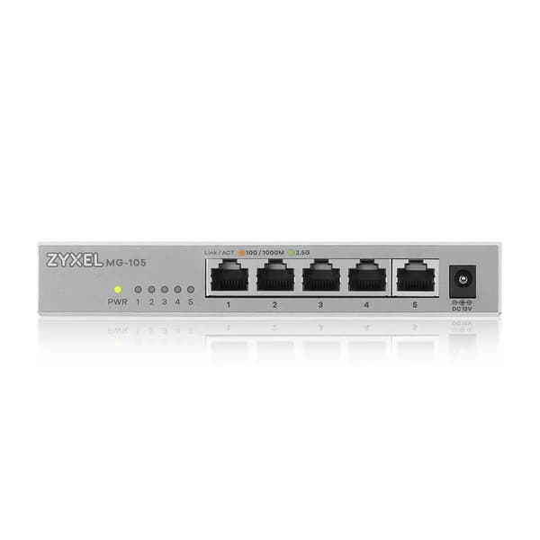Zyxel MG-105 - switch - 5 porte - ikke