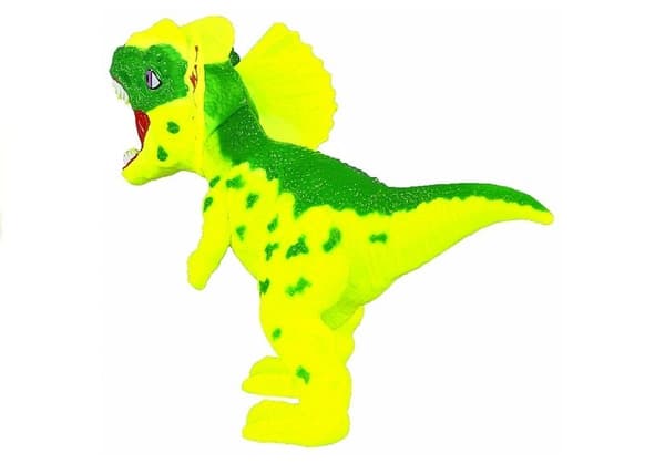 Dinosaurprojektor med tuscher og skabeloner