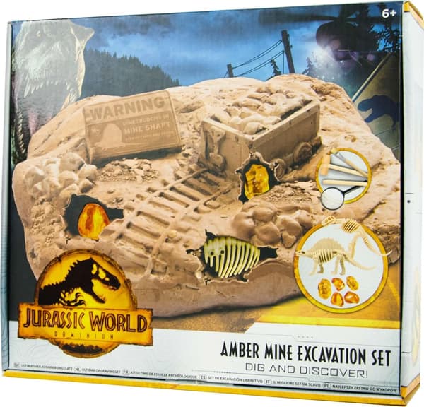 Jurassic World Bärnstensgruva utgrävningsset