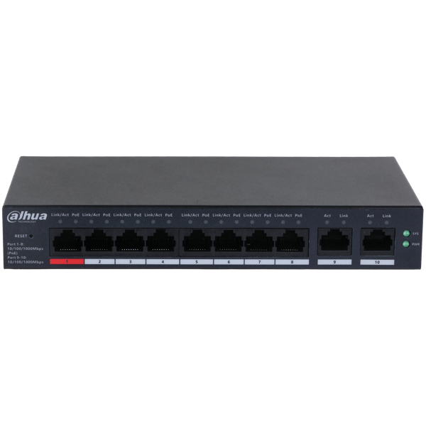 SWITCH DAHUA CS4010-8GT-110