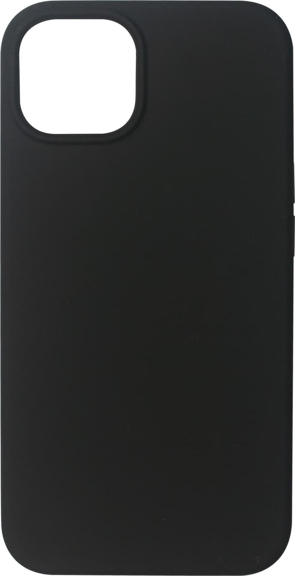 eSTUFF INFINITE (GRS) RIGA iPhone 13 Sort Cover. Materiale: 51% GRS polycarbonat og 42% genanvendt silikone