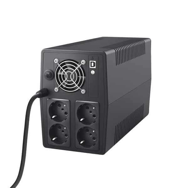 Trust Paxxon UPS-enhed 1,5 kVA 900 W 4 AC stikkontakt(er)