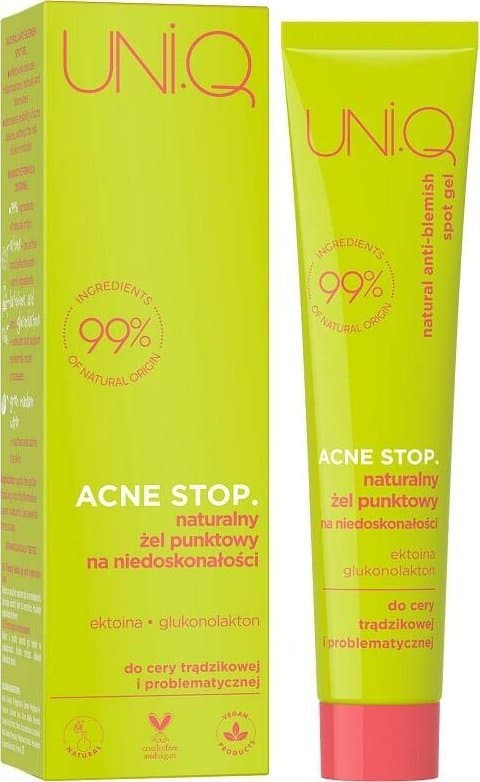 UNI.Q_ACNE Stop.Spot gel på ojämnheter 20ml
