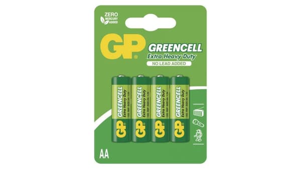 Batteri GP GREENCELL R06 1.5V bl/4