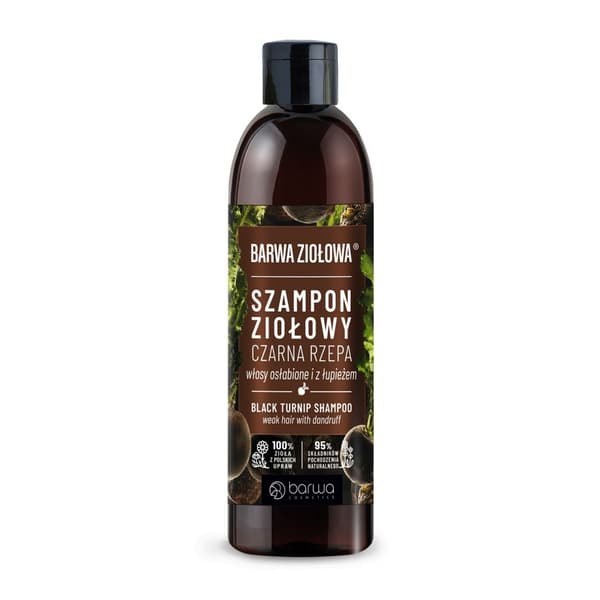 Farveshampoo til hår Sort Roe 250ml