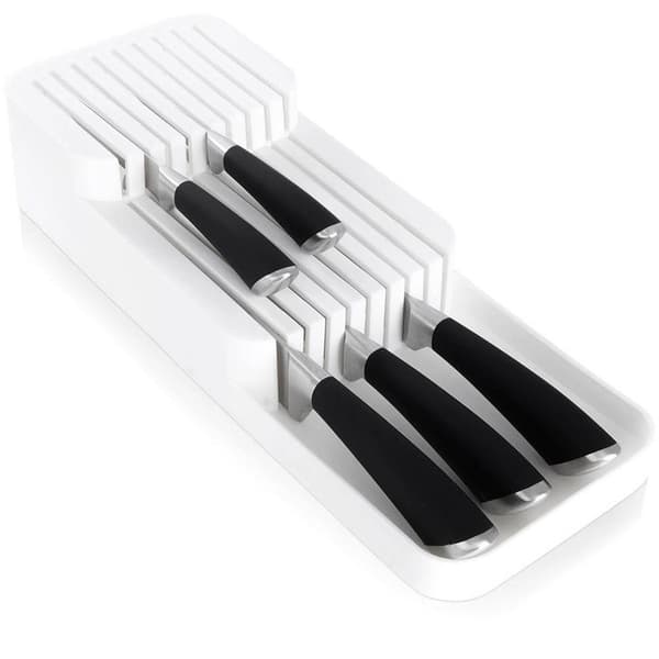 Orion Organizer, LÅDINREDNING, behållare, korg, knivblock, VIT