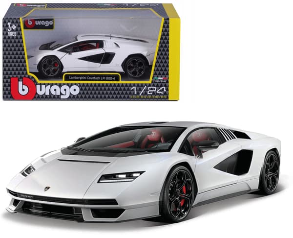 *BBURAGO metall. 1:24, Laborghini COUNTACH, LPI 800