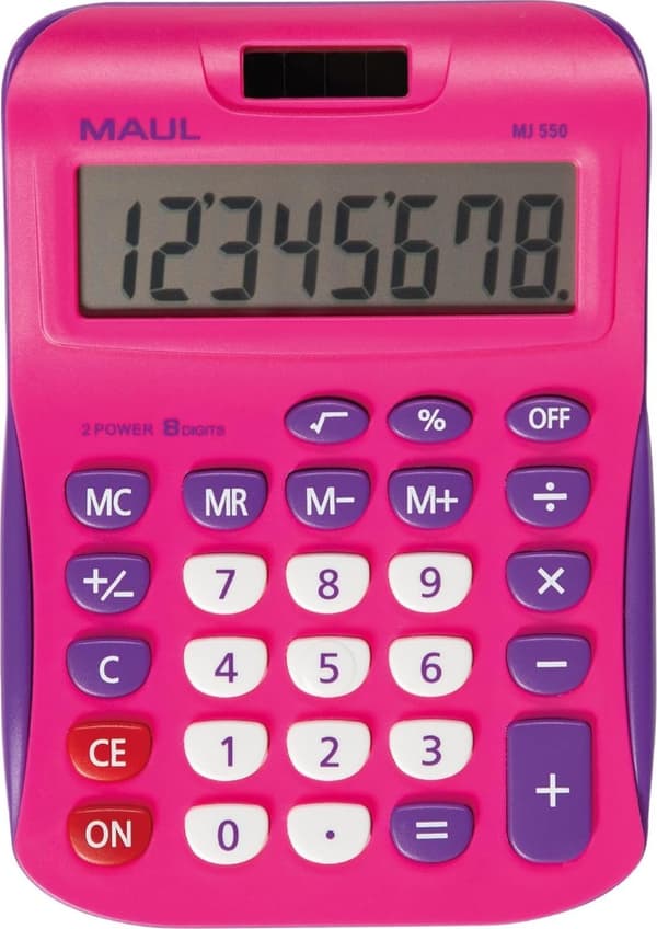 Laskin Maul MJ 550 pinkki