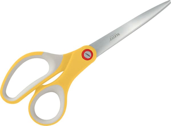 Titanium saks Leitz Cosy 20,5 cm gul
