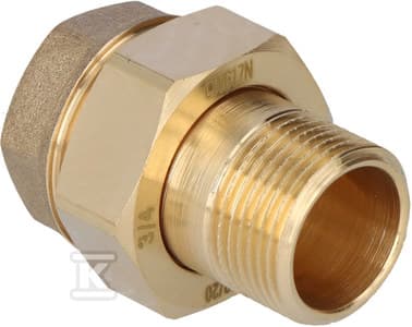 MESSINGSKRUE 3/4\" LIGE MED O-RING