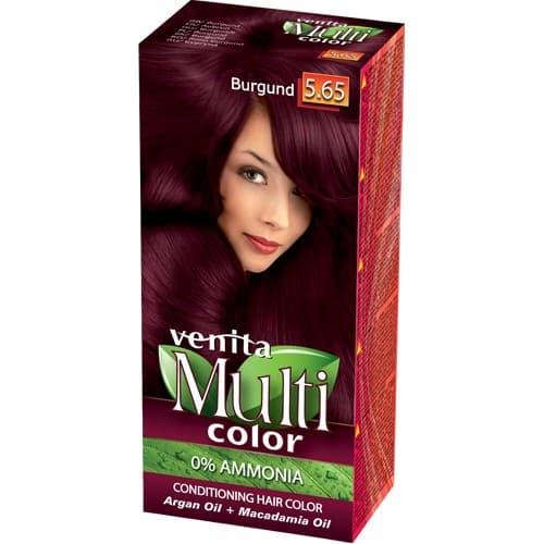 VENITA Ammoniakfri Hårfarve Multi Color - 5.65 Bourgogne 1stk.