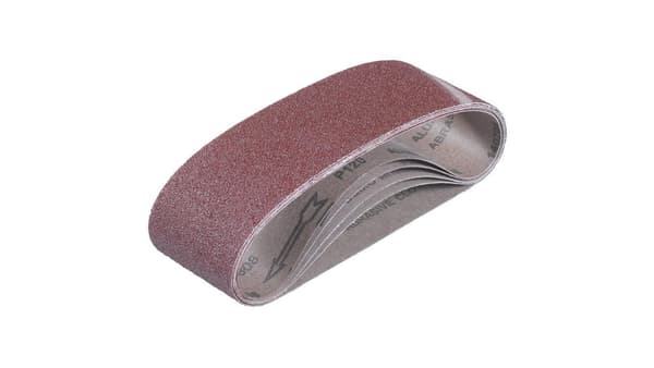Sæt med korundslibebånd 75 x 533 mm (5 stk., til TC-BS 8038, TE-BS8540 E)