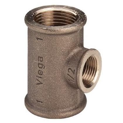 Viega T-rör GW 1 x 1 x 1\" braz - 264260