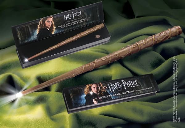 Harry Potter Hermione Granger valaiseva taikasauva